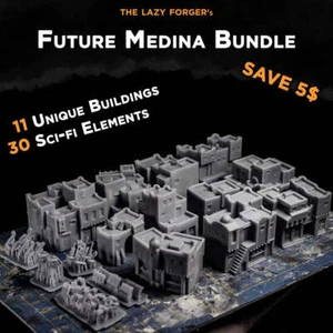 Future Medina Bundle [11 Gebäude] - 6-8mm Scale - Full Spectrum Dominance - Bild 1 von 5