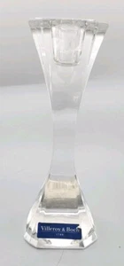 Villeroy & Boch Crystal Clear Pillar/Taper Cocktail Club Candlestick Single - Picture 1 of 8