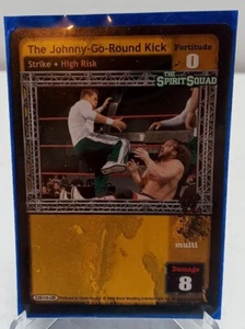 WWE RAW DEAL CCG Johnny Go Round Kick Spirit Squad Eugene Multi NM/LP See Pics - Picture 1 of 6