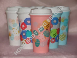 STARBUCKS Easter Reusable Grande 16 OZ Plastic Coffee Tea Hot Cup Mug You Choose - Picture 1 of 7