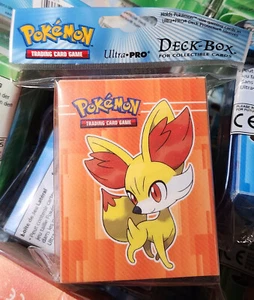 ULTRA-PRO OFFICIALLY LICENSED POKEMON FENNEKIN DECK BOX SEALED/NEW - Picture 1 of 2