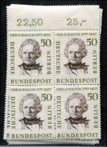Germany- Berlin 9N148-56 MNH Blocks of 4 - Picture 1 of 1