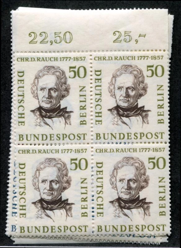 Germany- Berlin 9N148-56 MNH Blocks of 4 - Image 1 of 1
