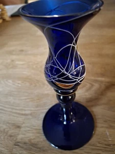Blumenvase Kobalt Blau - Bild 1 von 2