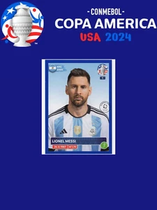 Panini Copa America 2024 Stickers Blue Border - Complete The Set - - Picture 1 of 43