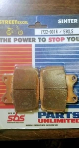 Rear Brake Pads For Yamaha Frazer,Seca11, And FZR400 Models - Picture 1 of 6