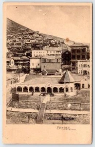 Pre-1906 BISBEE AZ SCHOOL HILL*PUBL BY HUMPHRIES FOTO CO EL PASO*POSTAL - Imagen 1 de 2