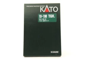 KATO N scale 10-198 TGV 6 CAR SET (STANDARD SET) Made in Japan Rare - Picture 1 of 21