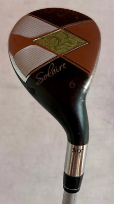 Callaway Solaire 30° Hybrid 6 Iron. 50g Graphite shaft. Women's flex. RH - Image 1 of 4
