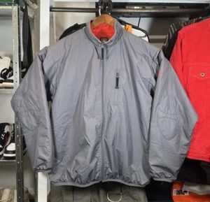 Vintage Nike ACG Clima-Fit Men’s Grey Zip Up Jacket With Red Lining Size XXL - Picture 1 of 14