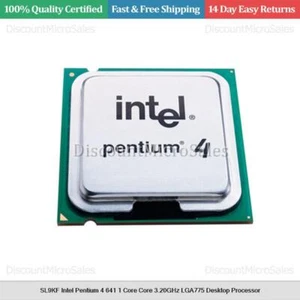 SL9KF Intel Pentium 4 641 1 Core Core 3.20GHz LGA775 Desktop Processor - Picture 1 of 1