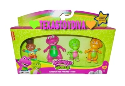 Minifiguras Hey Friends Pack BARNEY'S WORLD Billy David Barney Baby Bop **LEER** Foto 1 de 3