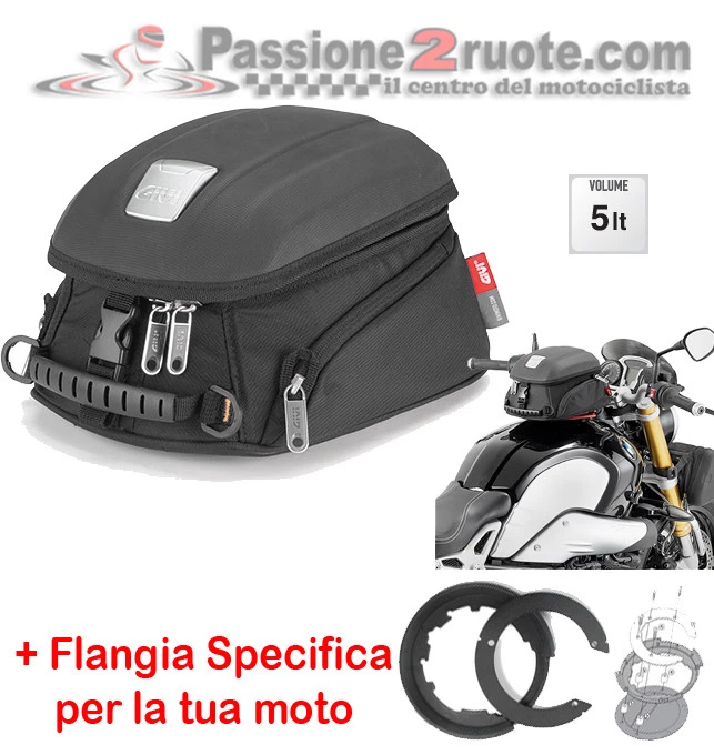 Bolsa de tanque Bmw R1200r R1200 R 2016 Givi MT505 Bf11 Tanklock Foto 1 de 1