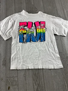 Vintage Beach Club Tee Unisex FIJI Size XL Kids - Picture 1 of 8