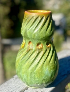 MCM ALVINO BAGNI Italian Autumn Sunset VASE  For ROSENTHAL/NETTER EUC 9" - Picture 1 of 24