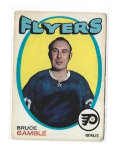 1971-72 O-Pee-Chee #201 Bruce Gamble VG - Picture 1 of 2