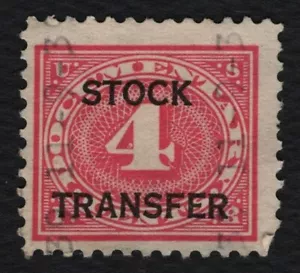 #RD3 4c Stock Transfer, Used [6] **ANY 5=FREE SHIPPING** - Picture 1 of 1
