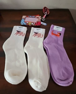 Vera Bradley Geldbörse plus 3 Paar Vera Bradley Essential Quarter Crew Socken NEU - Bild 1 von 14