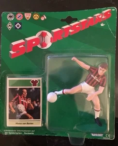 Kenner Sportstars Fußball Figur Marco Van Basten Milan mit Karte - Bild 1 von 3