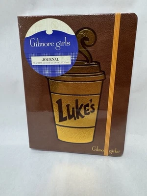 吉尔莫女孩 25 周年日记笔记本,人造皮革刺绣新品 — 第 1/4 张图片