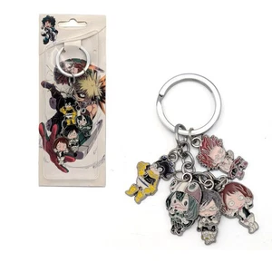 ASUI IIDA KIRISHIMA MINETA & URARAKA My Hero Academia 5 Pcs. Key Chain Set - Picture 1 of 3