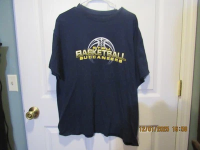 J America East Tennessee Buccaneers T-shirt Shirt Basketball XL ETSU Navy Blue - Image 1 of 4