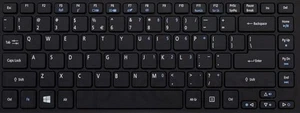 AC121 Key for keyboard Gateway NV47H Acer Aspire ES1-431 ES1-411 Timeline 3830 - Picture 1 of 2