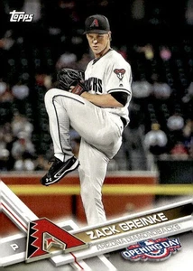 Zack Greinke 2017 Topps Opening Day - #56 - Arizona Diamondbacks - Picture 1 of 2