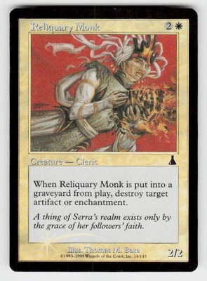 Urza's Destiny #14 Reliquary Monk Foil - Image 1 of 2