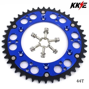 Piñón trasero híbrido azul KKE 44T para Suzuki DRZ400SM 2005-2025 DRZ400S 00-25 - Imagen 1 de 10