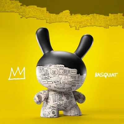 Kidrobot Dunny Basquiat Pegasus Limited Soft Vinyl Sofubi Figure Model H20CM/8in - Image 1 of 4