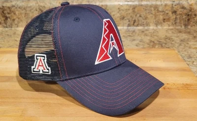 Arizona Diamondbacks University of Arizona Wildcats Cap - RARE 2018 SGA - DBacks - Image 1 of 4