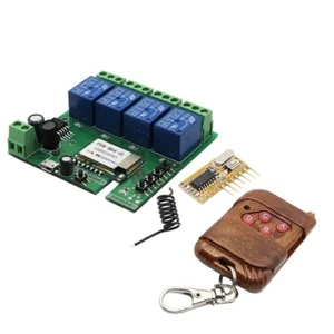 32V 4 Channel Jog/Inching & Self-locking + 433MHz Receiver + APP Remote For WIFI - Picture 1 of 9