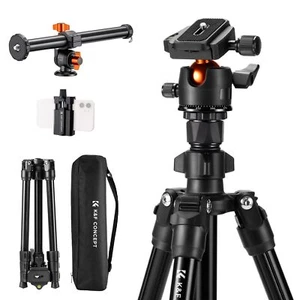Trépied d'appareil Photo et Smartphone avec Bras d'extension 195cm Aluminium ... - Photo 1 sur 8