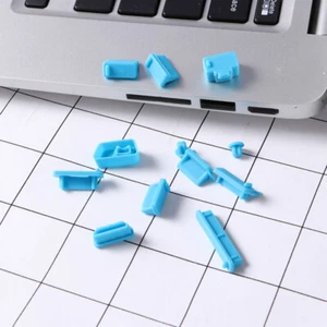 13 PCS Silicone USB Port Cover Headphone Jack Cover USB Port Plug - Zdjęcie 1 z 12