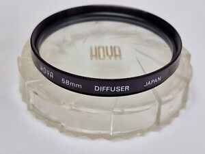 Hoya 58mm Glass Diffuser Filter With Keeper Case