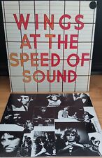 Wings At The Speed Of Sound - 1976 LP Record excellent, cover VG+, photo insert