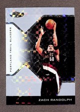 2004-05 Finest X-Fractors #5 Zach Randolph /199