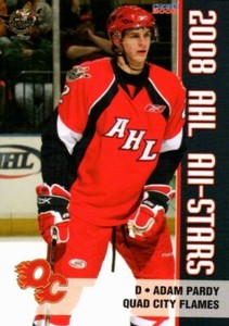Adam Pardy 2007-08 AHL All-Stars Quad City Flames