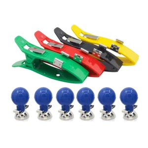 Bombilla de ventosa 4.0/3.0 universal multi ECG electrodo adaptador abrazaderas de extremidad - Imagen 1 de 3