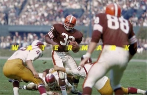 JIM BROWN Redskins at Browns PRINT FROM 35mm negative  (4 sizes) - Picture 1 of 1