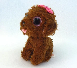 Ty Beanie Boo ~ Maddie The Brown Poodle Dog ~ 15cm Soft Toy 2015 - Picture 1 of 9