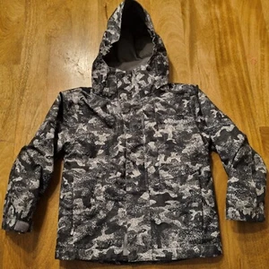 Columbia Kids Bugaboo II Interchange Jacket XXS 4/6 Ski City Gray Camo - Picture 1 of 8