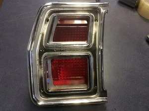 1969 DODGE CORONET WAGON TAIL LIGHT LENS+BEZEL LEFT PT#2930483 MOPAR CHRYSLER - Picture 1 of 12