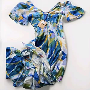 Abel the Label Long Maxi Boho Style Dress Women Size Small - Picture 1 of 13