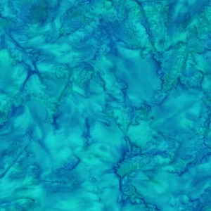 100% cotton Batik fabric - Lava Solids - Blue - 20000-165 - Picture 1 of 1