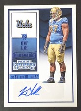 2016 Kenny Clark Contenders Draft Picks College Ticket Auto #170 RC Packers