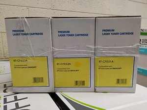 Juego de tóner HP 646A CF031A CF032A CF033A HP LJ Enterprise CM4540 MFP - Imagen 1 de 3