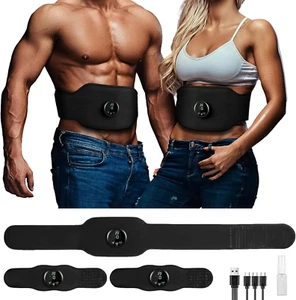 Upgraded 3Pcs Electronic Muscle Stimulator Abs Stimulator Muscle Toner Ab Machin - Picture 1 of 7