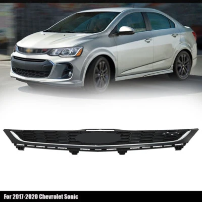 Fit For Chevrolet Sonic LT 2017 2018-2020 Front Upper Grille Honeycomb New Foto 1 de 4